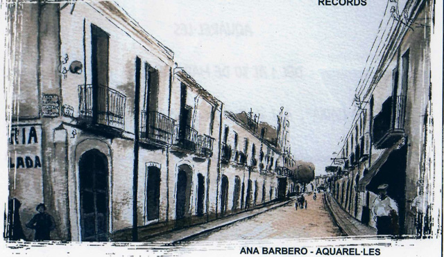 Anna Maria Barbero porta al present la Cerdanyola del passat en forma d'aquarel.les