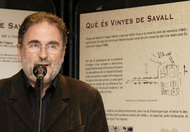 Vinyes de Savall, protagonista del dia a l'Ateneu Barcelonès