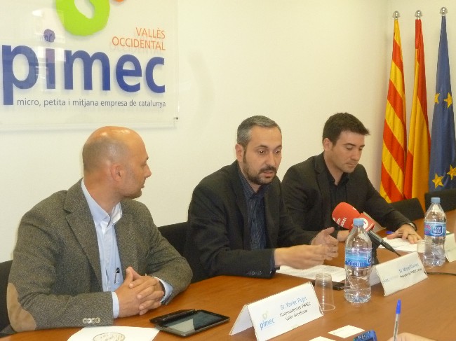 Xavier Núñez, nou president del Pimec Joves de la comarca