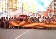 Cerdanyola viu avui la jornada de vaga general contra la reforma de l'atur