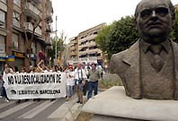 Els treballadors de Celestica surten al carrer en manifestació