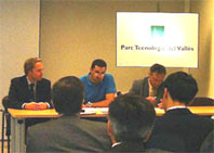 Una delegació de la República de Kazakhstan visita el PTV