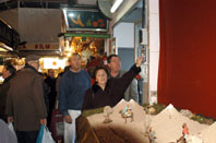 Encesa dels llums nadalencs del mercat de Fontetes