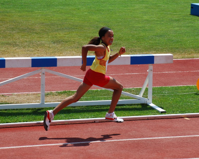Judit Ibáñez es proclama campiona de Catalunya en els 600 metres llisos