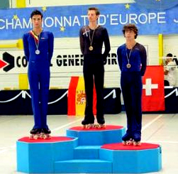 Dos nous sotscampions d'Europa pel patinatge cerdanyolenc, Albert Trilla i Carla Gómez Pey