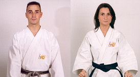 Santiago i Vanessa Bayo guanyen l’or en l’Europeu de Karate Goju Ryu