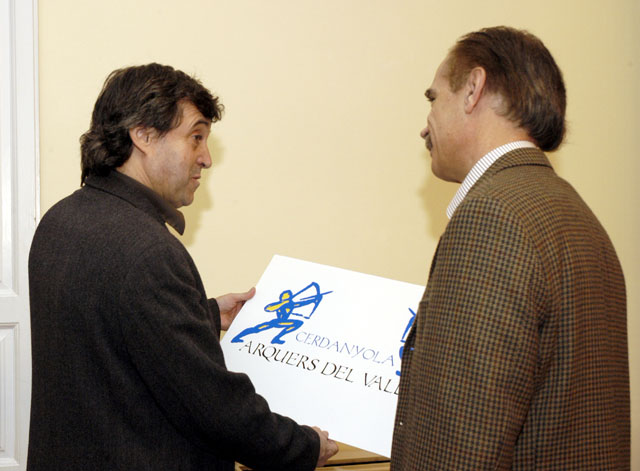 Recepció oficial al club d’arquers de Cerdanyola