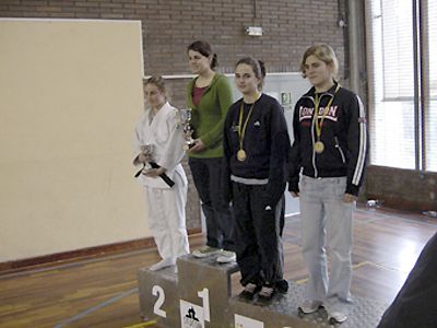 La judoka de l’Arvi Maria del Mar Framis campiona de Catalunya sub-23