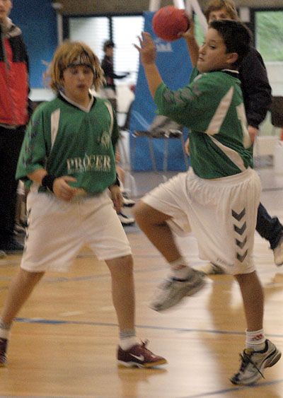 Trobada d’handbol escolar al Parc Esportiu Municipal