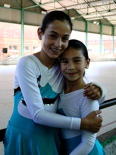 Maria Soldevila i Núria García a un pas de l’alta competició del patinatge artístic