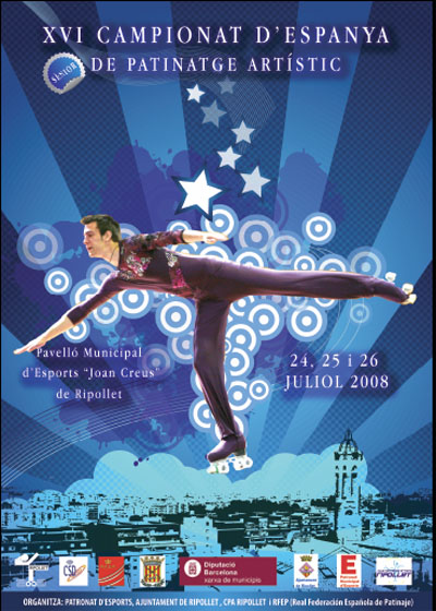 Quatre patinadors locals disputaran el Campionat d’Espanya de patinatge artístic sènior