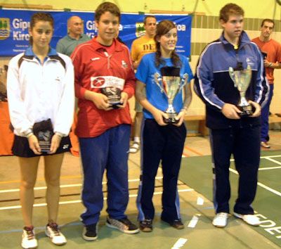 Elena Olmos participa en la primera prova del Circuit Nacional de Bàdminton sots-17 disputat a Donostia