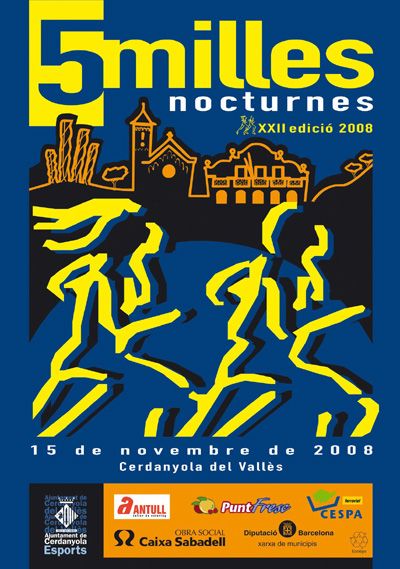 Obert el període d’inscripció de la 22a edició de les V Milles Nocturnes