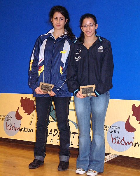 Laia Oset i Elena Olmos tornen a destacar en el Circuit Nacional de Bàdminton sots-17