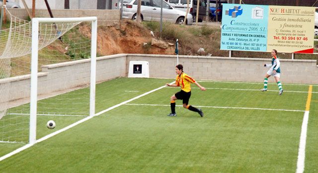 Exhibició de joc del Cerdanyola FC femení i victòria per 4 a 1 davant el Sant Andreu
