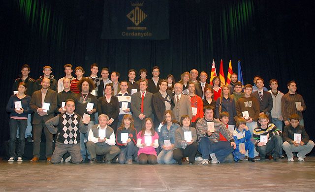 Cinquanta esportistes reben el reconeixement oficial de la ciutat
