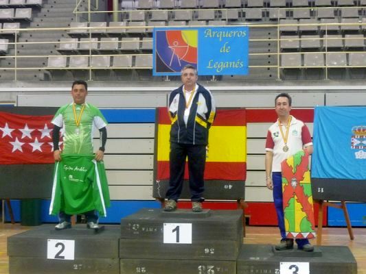Xavier Ribatallada, Campió d’Espanya de tir amb arc a sala en la modalitat d’arc nu