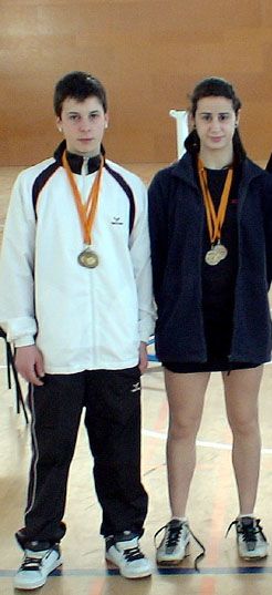 Tres podis pel  Club Bàdminton Bellaterra en els darrers Campionats de Catalunya de la temporada