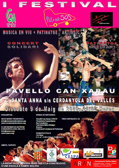 Cerdanyola acollirà el primer festival de patinatge amb música en directe