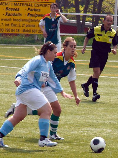 El Cerdanyola FC femení venç per la mínima 2-1 al Vilanova