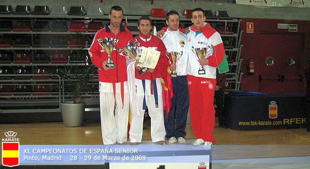 Santiago Bayo revalida el sotscampionat d’Espanya de karate