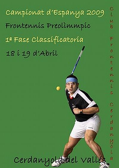 Can Xarau acull la fase prèvia del Campionat d’Espanya de frontennis