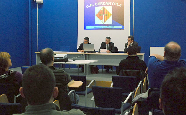 Assemblea dolça per a la directiva del CB Cerdanyola
