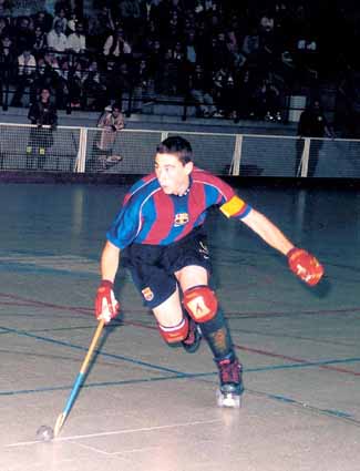 Marc Coy, seleccionat amb el combinat nacional juvenil d’hoquei patins