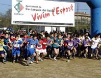 Èxit de participació en la jornada atlètica escolar i Cross Ciutat de Cerdanyola