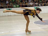 Dos campions d’Europa al Festival de Nadal del Club de Patinatge Artístic