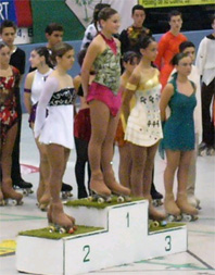 Alba Pérez guanya el primer Trofeo Ciudad a Coruña de patinatge artístic