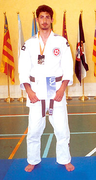 Francesc Carretero, noveno en el Campeonato Europeo de judo