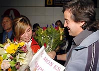 Els medallistes mundials de Cerdanyola són rebuts a l’aeroport com herois