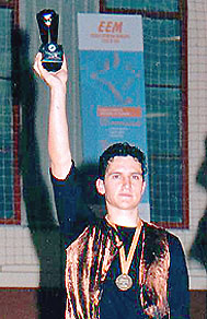 Jordi Ruiz, tercero en el Campeonato de España de patinaje artístico