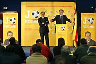 Roche, candidat a la presidència de la FCF, exposa el seu programa a Cerdanyola