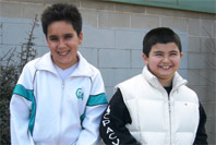 David Ortega i Pablo Arpide superen els exàmens d’Iniciació B i C de patinatge
