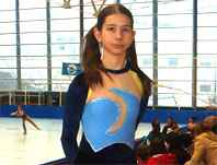 La patinadora Eva Gómez es classifica per al Campionat de Catalunya juvenil
