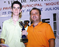 Carlos Ruiz guanya el grup B de l'Open Internacional d'Escacs de Montcada