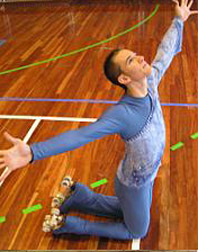 Carles Gasset prepara de forma intensa el Mundial de patinatge sènior