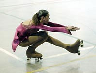 Nou patinadores del CPA Cerdanyola passen de nivell en Iniciació