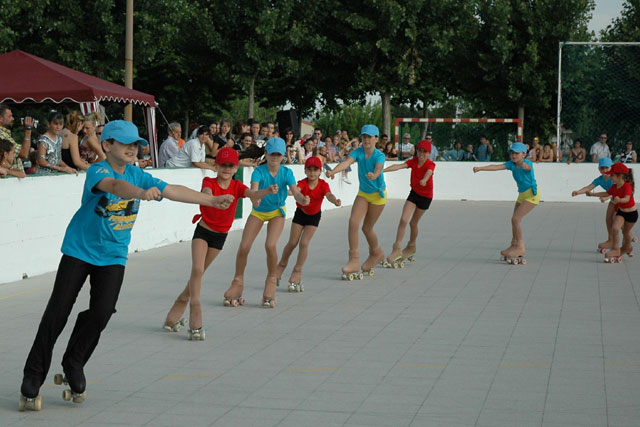 Els patinadors del CPA Cerdanyola participen a diversos festivals d’estiu