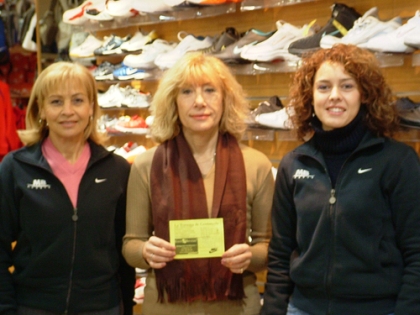 Josefina Gutsens és la guanyadora de la primera 'Travessa de Cerdanyola'