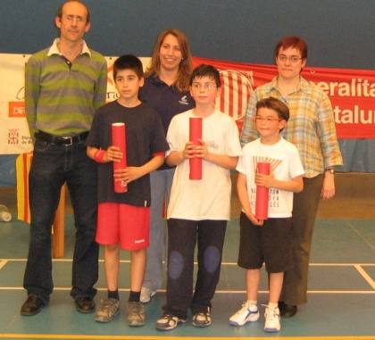 Sis jugadors del Club Bàdminton Bellaterra es classifiquen per a la Final Nacional dels Jocs Esportius Escolars