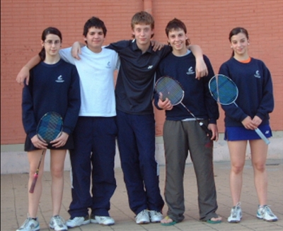 Podi de Carles Pérez en el Rànquing Nacional de Bàdminton