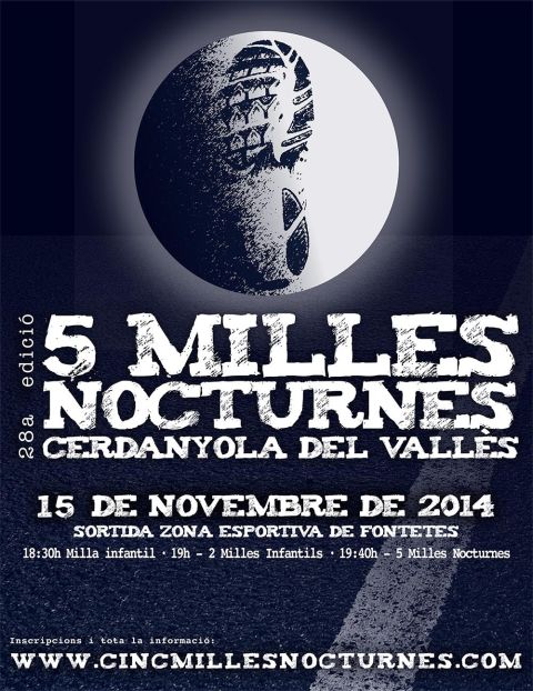 5 Milles Nocturnes de Cerdanyola, 28 anys corrent a la nit