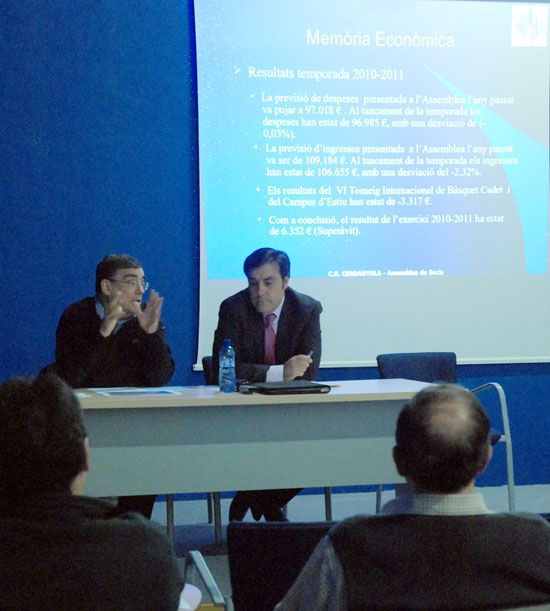 Assemblea Anual Ordinària del CB Cerdanyola