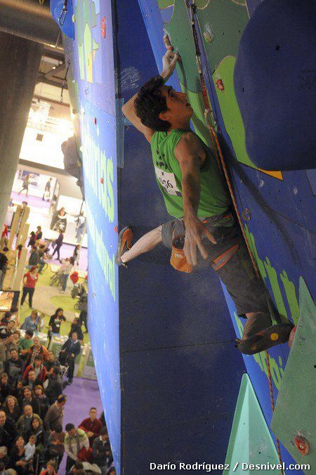 Víctor Esteller assoleix la medalla de bronze en el  Campionat d’Espanya d’Escalada de dificultat