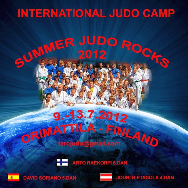 Judoques de l’Sport Club Arvi participen a un stage a Finlàndia