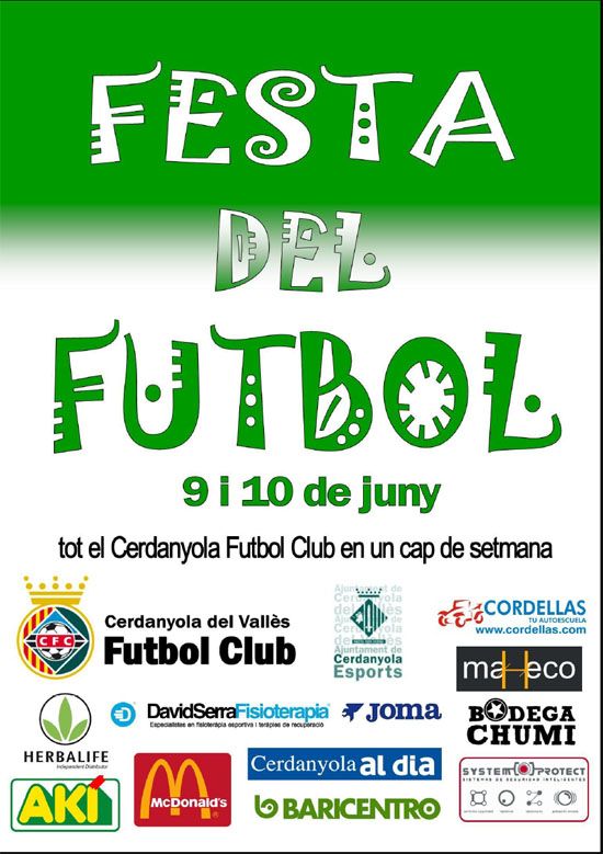 El Cerdanyola FC celebra la Festa del Futbol
