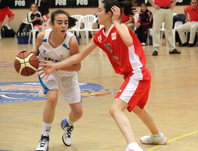 Laura Soria escollida entre les 36 sel.leccionades espanyoles en edat infantil de bàsquet  